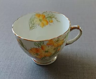 Buy Sutherland Bone China Floral Cup Yellow & Pink Flowers Excellent Condition  • 1.99£