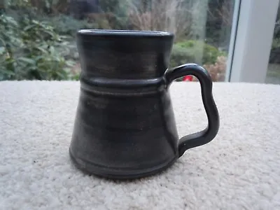 Buy Vintage Prinknash Pottery Pewter Fashioned Terracotta Mug 2.5inch High • 9.50£