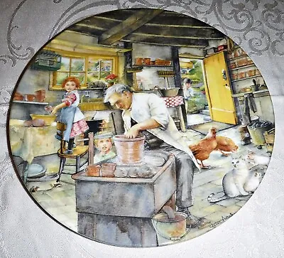 Buy *royal Doulton Bone China Plate The Potter By Susan Neale Plate No 320b 1992 • 9.95£