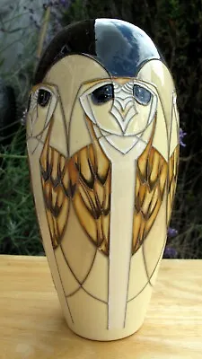Buy Moorcroft Tengu Owl Bird Vase Shape 101/7 First Quality RRP £240 , Vicky Lovatt  • 155.10£