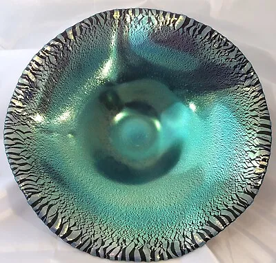 Buy Okra Glass Large Ripple Bowl • 150£