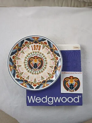 Buy Wedgewood Sacred Scarab Calendar Plate 9th Series 1979 -  10  Boxed With Leaflet • 12.50£