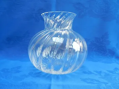 Buy Vintage Dartington Glass Ripple Vase • 16.99£