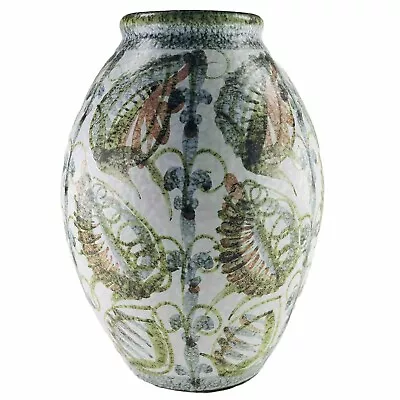 Buy Denby Pottery Vase Glyn Colledge H30cm Mid Century • 60£