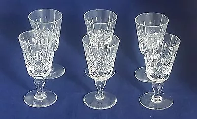Buy Beautiful Set Of 6 High Quality Small Crystal Sherry Glasses • 17.99£