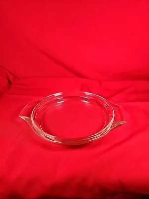 Buy Vintage Pyrex Type Med Glass Casserole Lid-Pie Dish 17.5.5cm Inside Measurement  • 6.99£