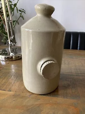 Buy Vintage Antique Rare Stoneware Hot Water Bottle/bed Foot Warmer • 11£