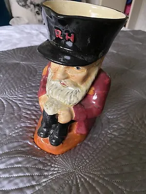 Buy Chelsea Pensioner Staffordshire Shorter And Sons Hand Painted Toby Jug • 15£