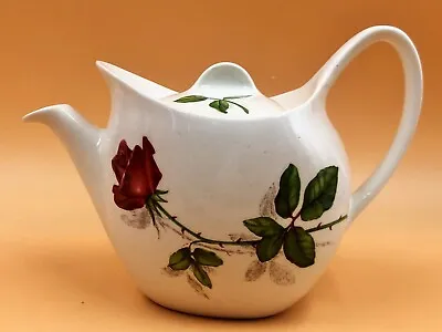 Buy Vintage Midwinter Pottery Stylecraft Fashion Rose Design Tea Pot For 2. 11-61. • 49.95£