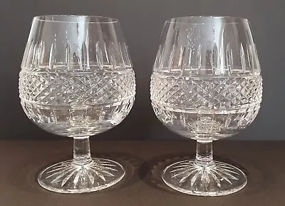 Buy Lovely Pair Of Rare Edinburgh Crystal Maree Brandy Glasses 12.5cm • 24.99£