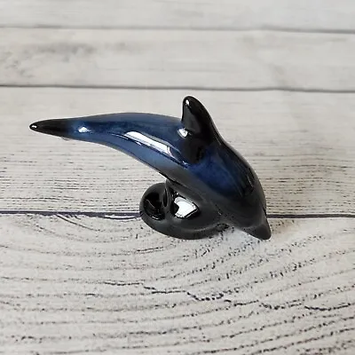 Buy Blue Mountain Pottery Diving Dolphin Porpoise Figurine Redware 4  • 4.80£