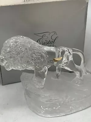 Buy Cristal D'Arques Lead Crystal Clear 1 Lion Figure Ornament Decorative    #LH • 11.13£