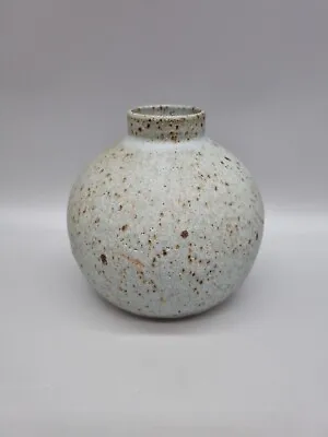 Buy A Vintage Cornish Studio Pottery Globe Vase By Alice Gaskell. • 75£