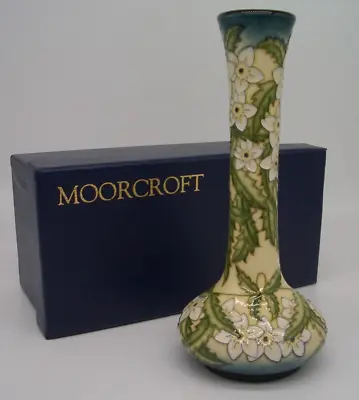 Buy Unique Moorcroft Baby Blue Eyes Trial Vase By Rachel Bishop (Signed) • 245£