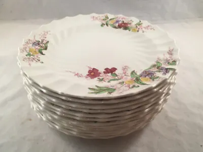 Buy Vintage Copeland Spode Fairy Dell Pattern China Set Of 12 Salad Plates 8 Inches • 120.93£