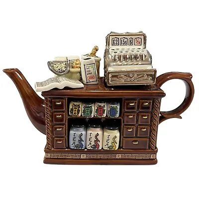 Buy Vintage Paul Cardew Design Large Tea Counter Teapot Signed November 1994 TP180 • 119.88£