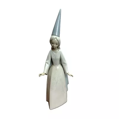 Buy Lladro 4595 Fairy Ceramic Figure 11  Tall 1970's Missing Wand • 22.99£