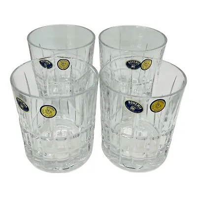 Buy Set Of 4 Bohemia Czech Crystal Glasses Tumblers Water Whiskey Cognac 10oz/320ml • 50.51£