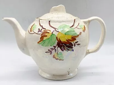 Buy Vintage Ringtons Maling Ware Teapot Tea Pot Leaf  • 19.99£