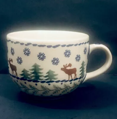 Buy Ceramika Boleslawca Poland Big Pottery Coffee Tea Mug Cup • 24£