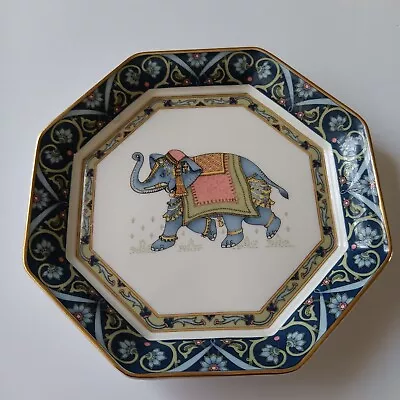 Buy WEDGWOOD Blue Elephant Bone China Trinket Tray Ornament Retro Vintage 1993 • 0.99£