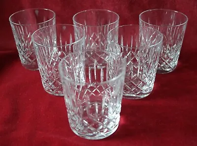 Buy 6 X Edinburgh Crystal - Appin Pattern - Whisky Glasses- Signed • 42£