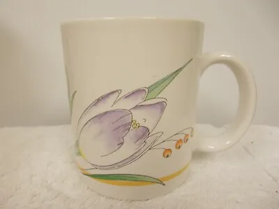 Buy Gailstyn Sutton Lauffer Purple Tulip Flower Ceramic Coffee Tea Cup Mug Cute • 12.51£