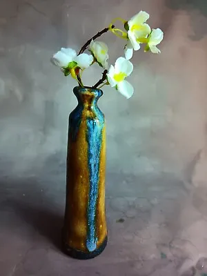 Buy Studio Pottery. Stoneware Bottle, Ikebana Vase , John Wright • 29£