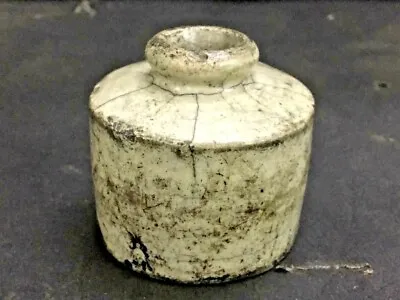 Buy Antique Old Rare Handmade Small Pottery Stoneware Kitchenware Crock Pot Ink Jar • 58.37£