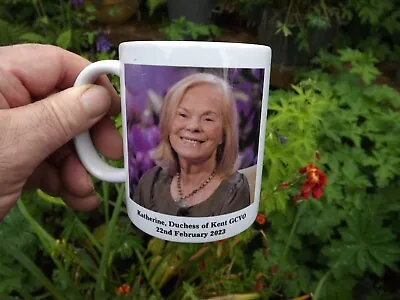 Buy 2023 Katherine Duchess Of Kent 90th Birthday Pottery Portrait Mug • 24.99£