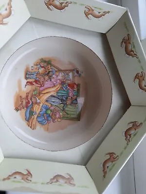 Buy Vintage Royal Doulton Bunnykins 2 Piece Set Unused In Box Plate & 2 Handled Cup. • 10£