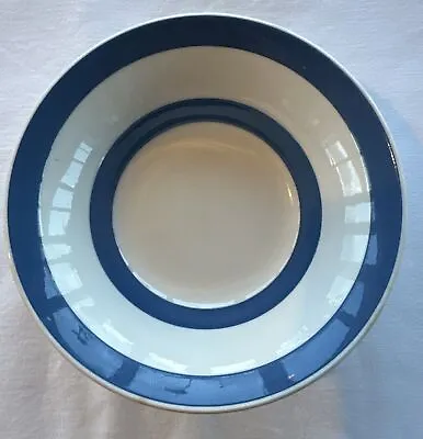 Buy Staffordshire Ironstone Blue Striped Chef Ware Bowl -approx 6.5” • 2£