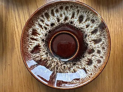Buy Fosters Studio Pottery Brown Honeycomb Drip Glaze Cornishware Cornish Pottery • 20£