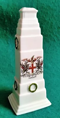 Buy A Vintage Foreign Crested Ware 'london' 6  Tall Whitehall London Cenotaph • 9.99£