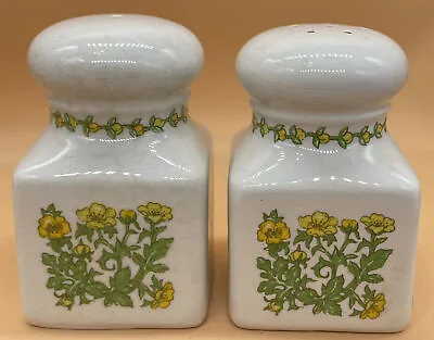 Buy Taunton Vale Salt Pepper Shakers And Buttercups 1970 Vintage Large Pottery Retro • 26.99£