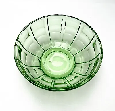Buy Vintage Green Glass Fruit Bowl • 5£