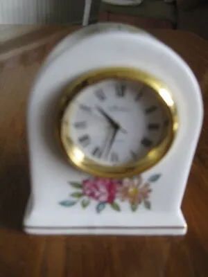 Buy Aynsley Regency  Small Clock - Fine Bone China - Hand Made In England  • 16£