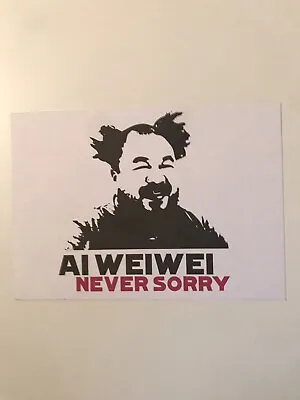 Buy Super Rare Ai Weiwei Rare Postcard  Dface/banksy/obey Interest • 44.99£