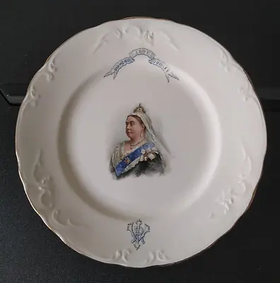 Buy Doulton, Burslem Queen Victoria Diamond Jubilee 1897 Plate – 18 Cm Diameter • 15£