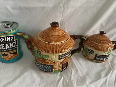 Buy Beswick Cottage Ware Teapot And Sugar C1950s/60s Never Used • 8.99£