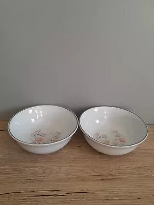 Buy Denby Encore Sweetpea 6.5 Inch Cereal Bowls X 2  - Excellent  • 14£