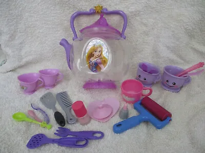 Buy Princess Play Kettle/cutlery/cups Ect.assorted Lot Gc Used. • 8£