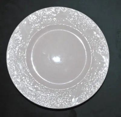 Buy Clarice Cliff Newport Pottery Pink Dinner Plate Floral Relief • 6.99£