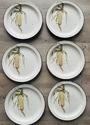 Buy 6 Midwinter Stonehenge Maize Dinner Plates Approx  26.5cms (10 1/2 ) Diameter • 49.97£