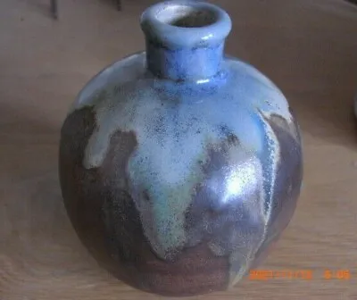 Buy Charles Greber Of BeauvaisDynasty Studio Pottery Blue Flambe Glaze Pot 1853-1935 • 145£