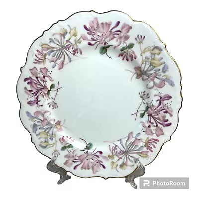 Buy Cauldon Ware Bone China Plates 8.75” Pink Yellow Flowers WH Plummer New York • 8.29£
