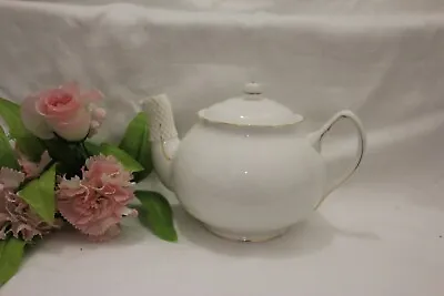 Buy 10901i  Vintage Duchess Bone China Tea Pot White & Gilt 1000ml Immaculate • 20£