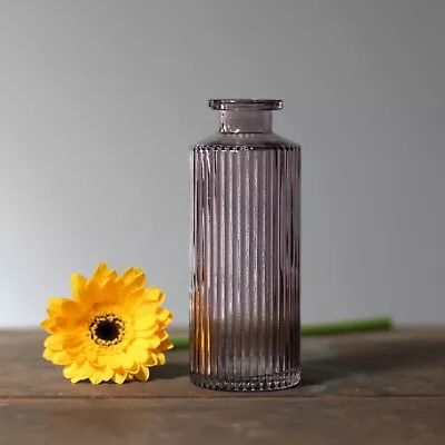 Buy Bud Vase | Stem Vase | Small Decorative Colored Glass Bottle | Home Decor • 3.70£