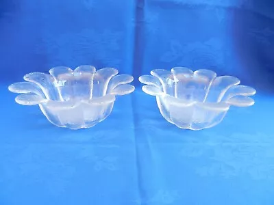 Buy Vintage Dartington Glass FT186 Daisy Bowls Dishes X 2 • 17.99£