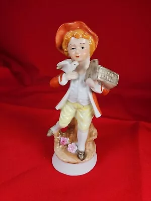 Buy Rare Vintage Capodimonte Type Porcelain Hand Painted Statuette Retro Collectable • 9.99£